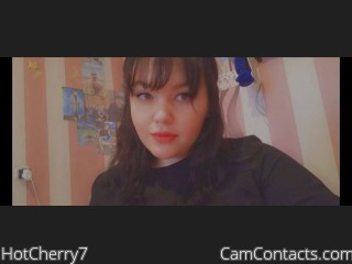Webcam model HotCherry7 from CamContacts