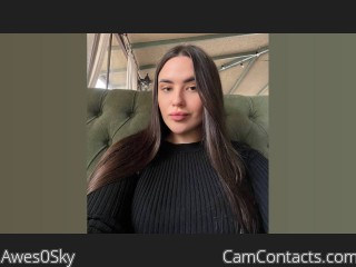 Webcam model Awes0Sky from CamContacts