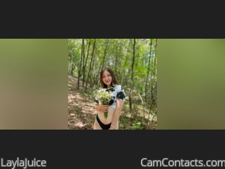 Webcam model LaylaJuice from CamContacts