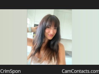 Webcam model CrimSpon from CamContacts
