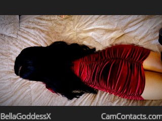 Webcam model BellaGoddessX from CamContacts