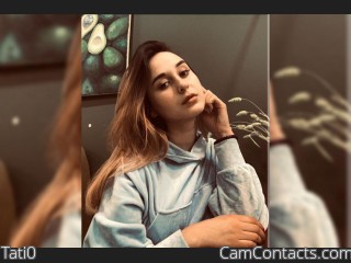 Webcam model Tati0 from CamContacts