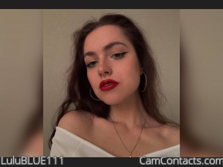 Webcam model LuluBLUE111 from CamContacts