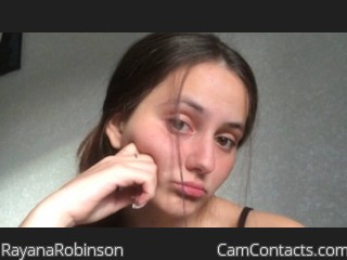 Webcam model RayanaRobinson from CamContacts