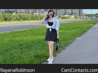 Webcam model RayanaRobinson from CamContacts