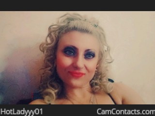 Webcam model HotLadyyy01 from CamContacts