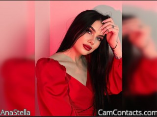Webcam model AnaStella from CamContacts