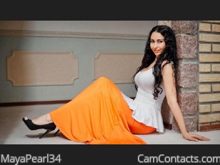 Webcam model MayaPearl34 from CamContacts