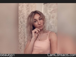 Webcam model beautyy1 from CamContacts