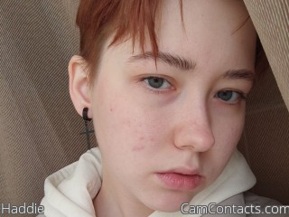 Webcam model Haddie from CamContacts