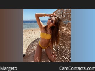 Webcam model Margeto from CamContacts