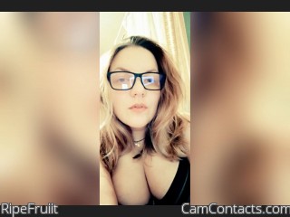 Webcam model RipeFruiit from CamContacts