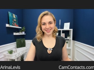 Webcam model ArinaLevis from CamContacts