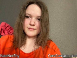 Webcam model KateNotShy from CamContacts