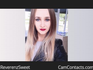 Webcam model ReverenzSweet from CamContacts