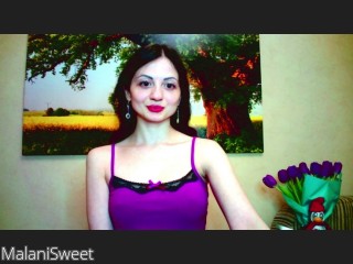 Webcam model MalaniSweet from CamContacts