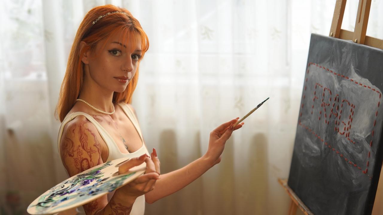 Webcam chat profile for DaphneRose: Leather