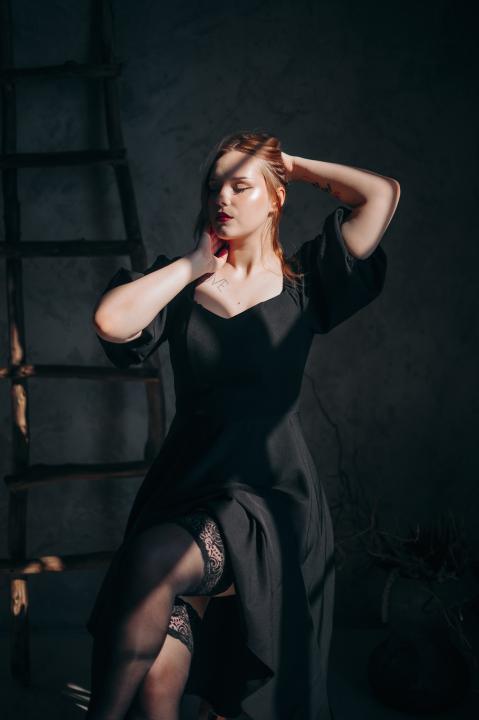 Webcam chat profile for MollyParker: Leather